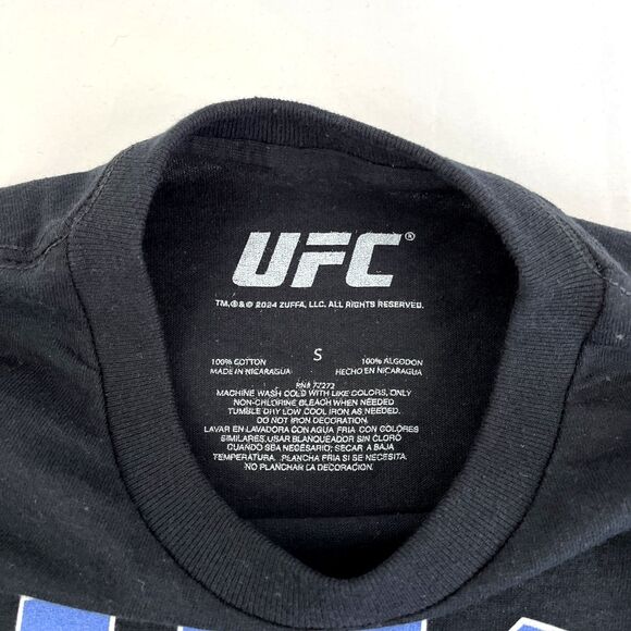 New Mens UFC Worldwide Graphic T-Shirt Sz S NWT Conor Mcgregor Jon Jones Cotton - Picture 5 of 7